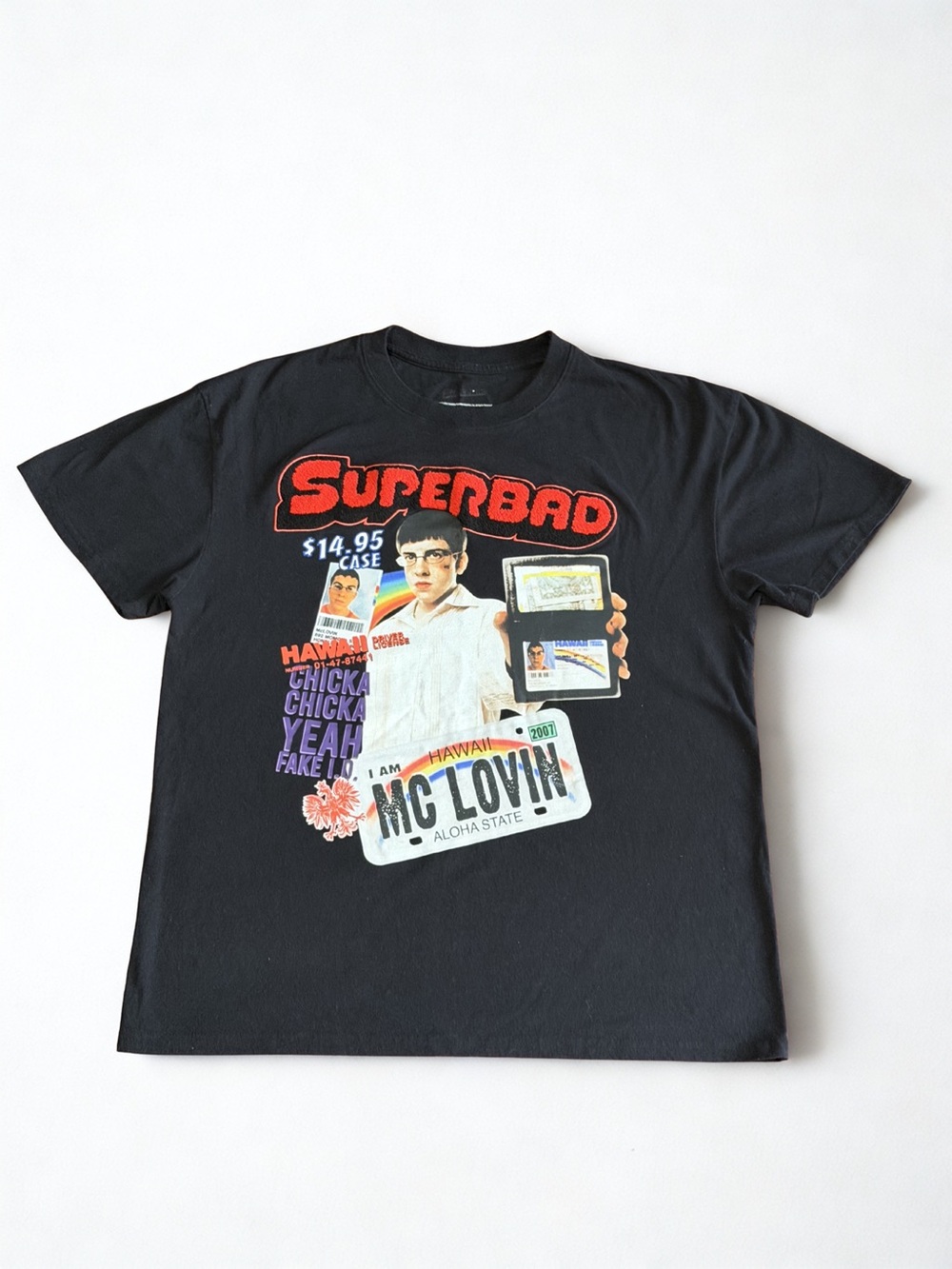 Graphic Tee - Black Superbad tee